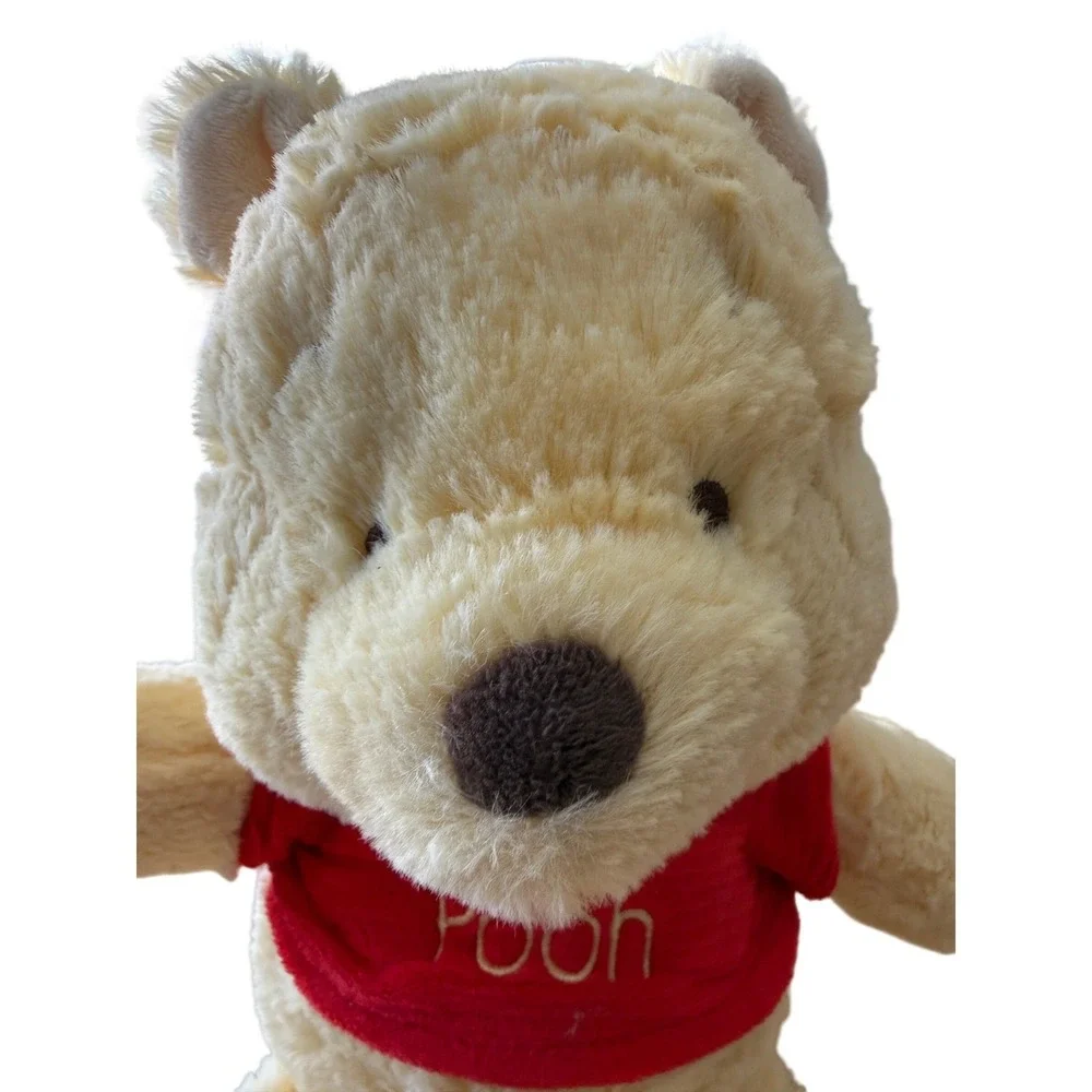 Disney Winnie the Pooh Rattle Plush Baby Kids‎ Preferred 2010 Red Shirt Stuffed